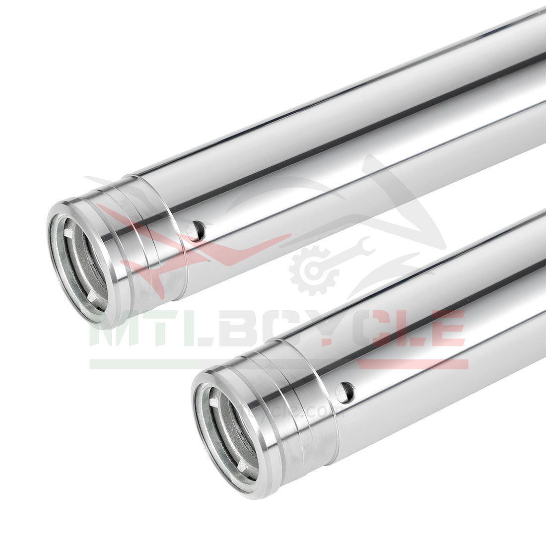 MTLB Front Inner Fork Tubes For Honda VT1100C Shadow 92-96 VT1100C2 Shadow A.C.E. 98 VT1100C Shadow Spirit 97-07 41x670mm OEM 51410-MM8-881