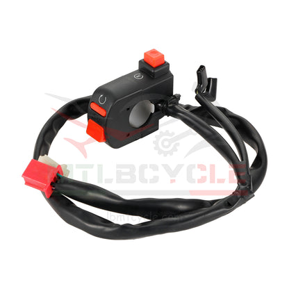 MTLB RHD Motorcycle Switch Block Cable Start Run OFF Control For HONDA CBR900RR Fireblade 1992 1993 CBR900RR Fireblade 1993 1994 1995 OEM 35130-MW0-600 35130-MW0-671