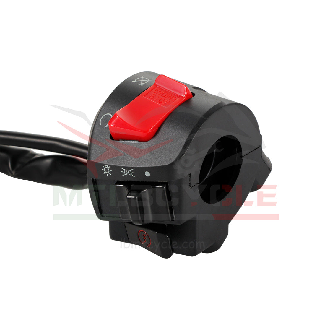 MTLB RHD Motorcycle Flame Rollout Switch Cable Stop Control For HONDA CB400SF NC31 1992 1993 1994 OEM 35130-MY9-691