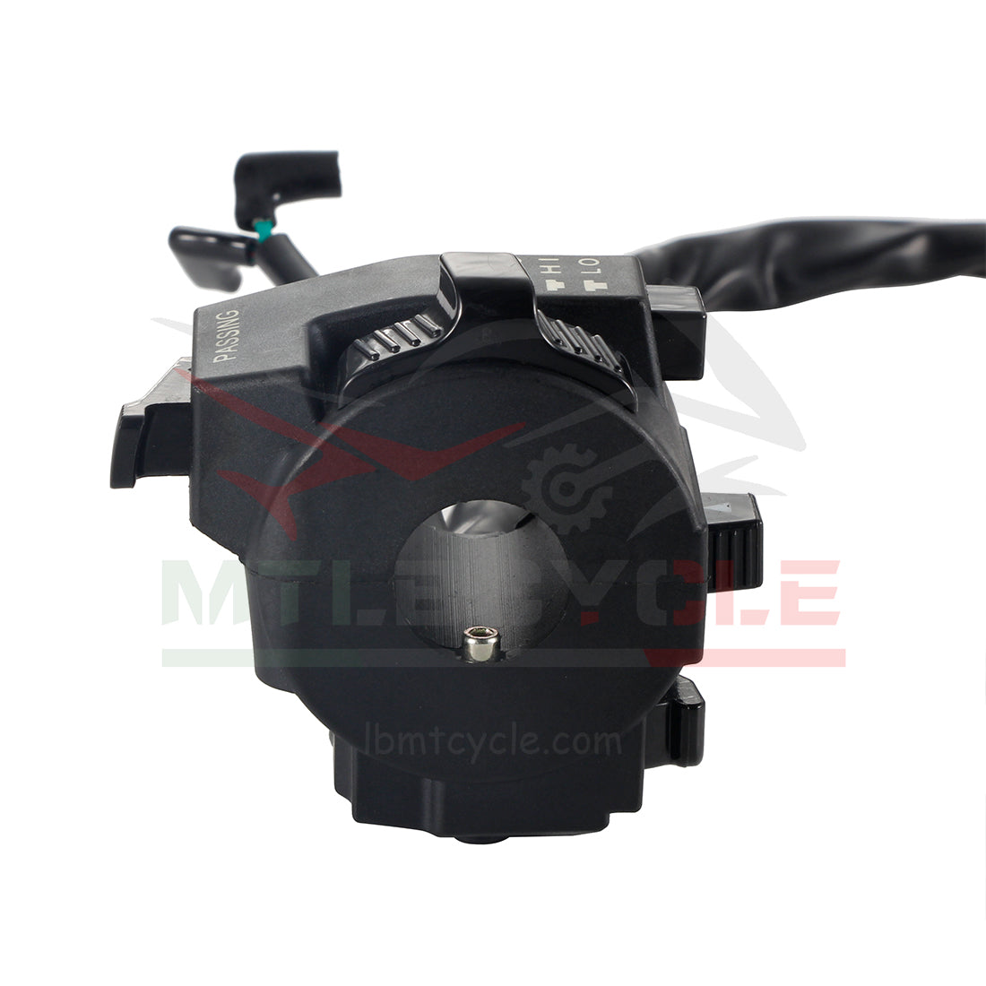 MTLB Left Turn Signal Light Horn Hi Lo Switch Cable LHD For Honda CBR250R MC19 1988 1989 CBR400RR J/K NC23 1988 1989 OEM 35200-KY1-700 35200-KY2-700