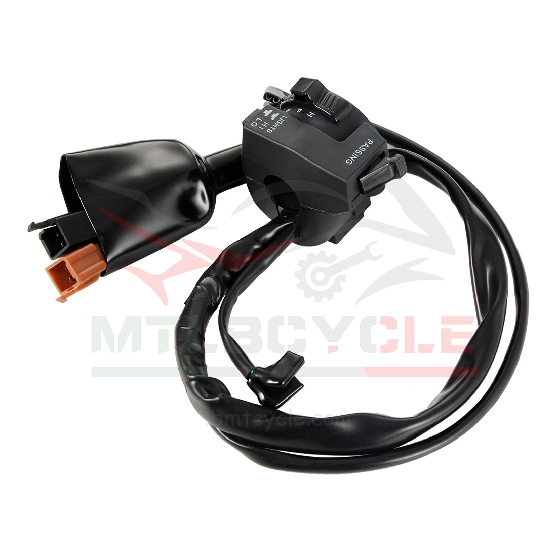 MTLB Left Turn Signal Light Choke Horn Hi Lo Beam Switch Cable For HONDA VFR400 NC30 1988 1989 1990 1991 1992 1993 1994 OEM 35200-MR8-780